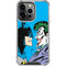 DC Comics The Joker vs Batman Vintage art iPhone 14 Pro Clear Case